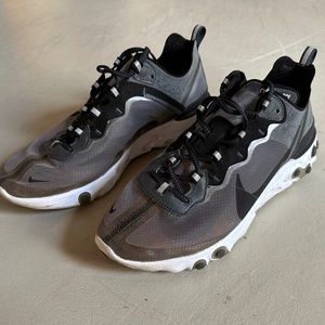 Nike React Element 87 Anthracite Black AQ1090-001